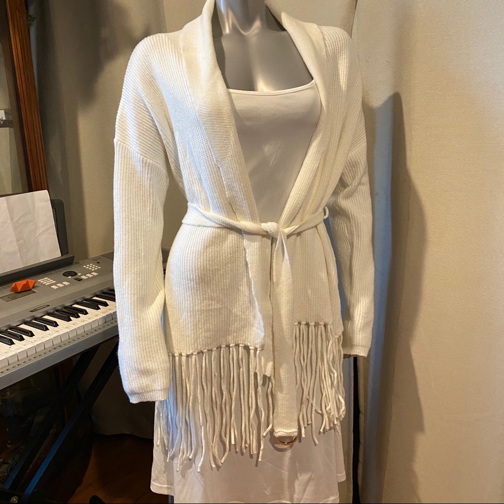 Cozy Fringe Cardigan